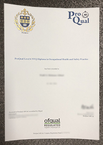 ProQual Level 6 NVQ diploma in Occupational Health and Safety