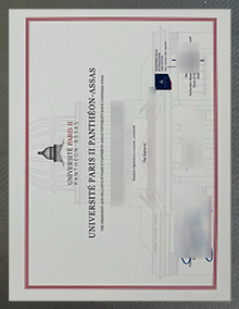 Paris 2 diploma certificate