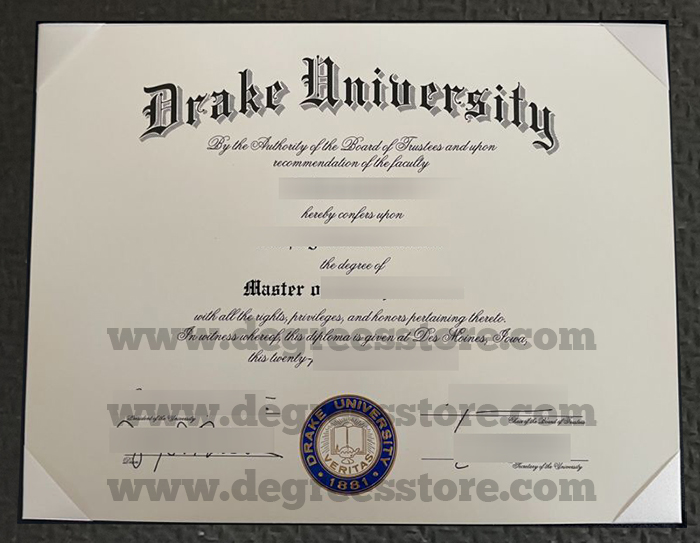 德雷克大学毕业证，Order a Drake University diploma