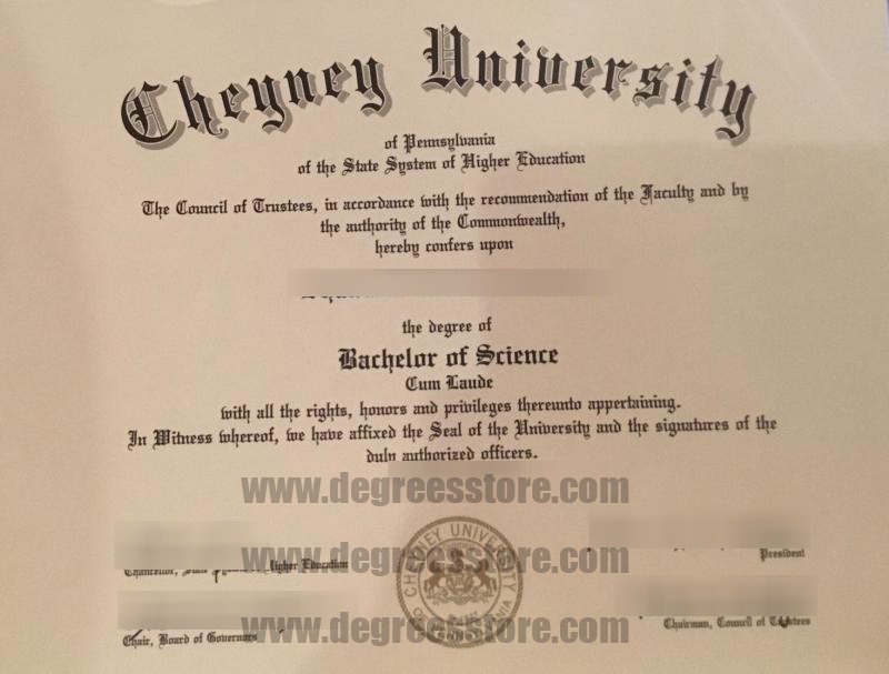 Cheyney University of Pennsylvania diploma Cheyney University of Pennsylvania diploma