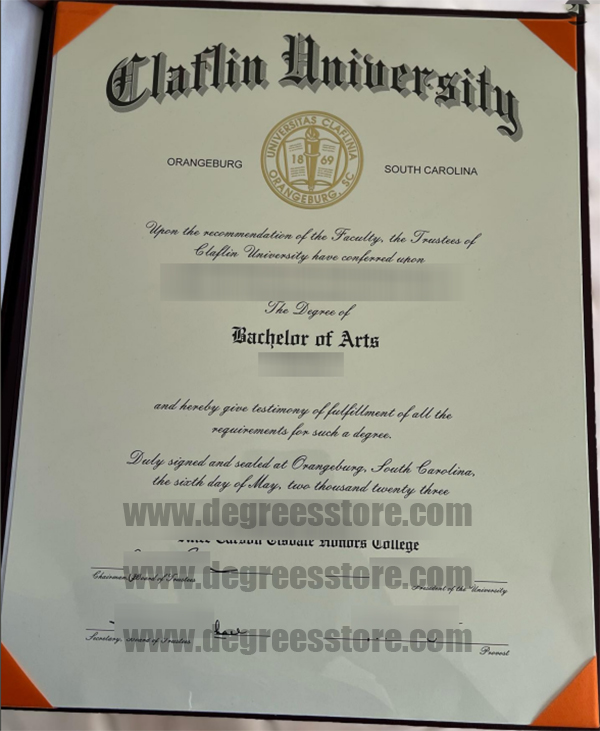 Claflin University diploma, Claflin University degree Claflin University diploma, Claflin University degree