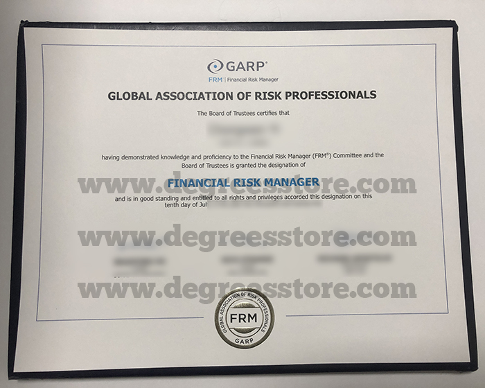 GARP FRM Certificate GARP FRM Certificate