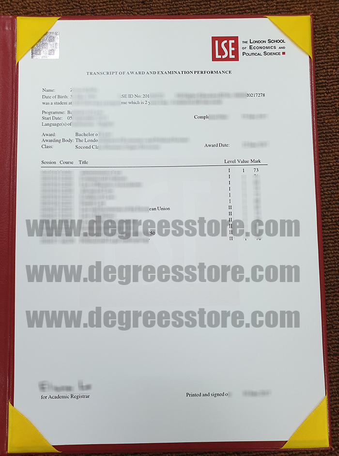 LSE transcript 