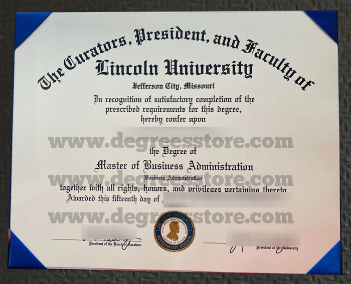 Lincoln University (Missouri) degree Lincoln University (Missouri) degree