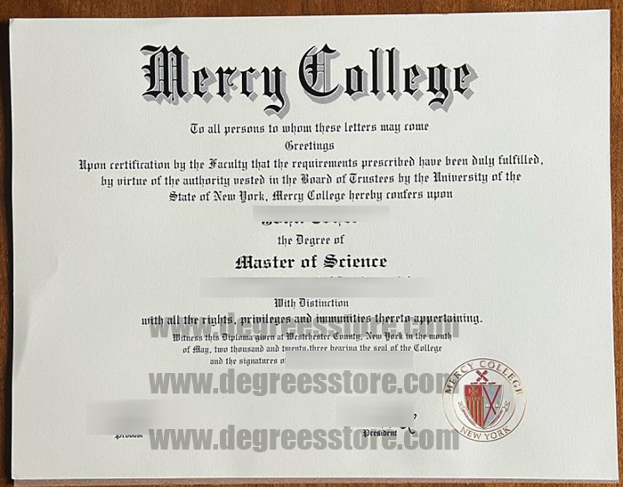Mercy College diploma Mercy College diploma