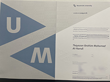 Universiteit Maastricht Getuigschrift sample
