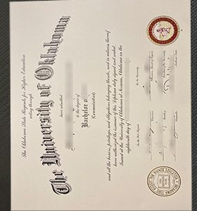 University of Oklahoma degree sample