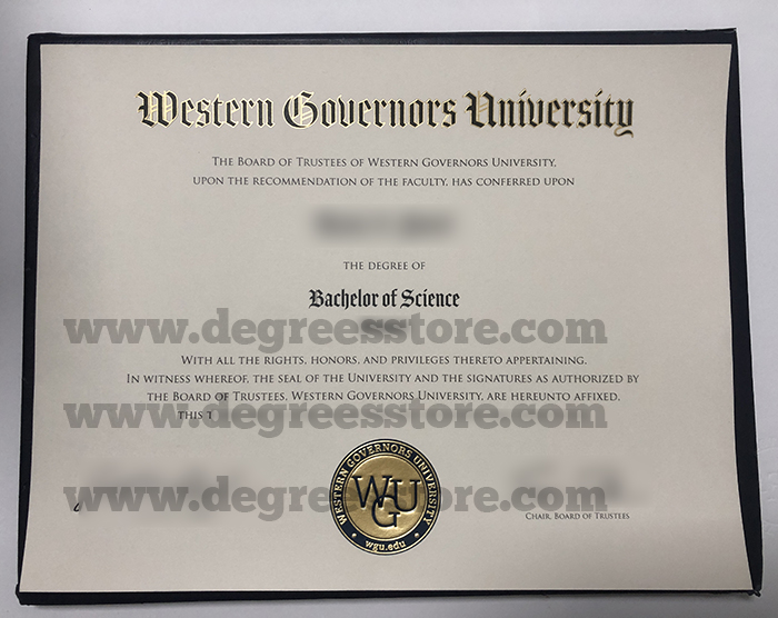 WGU diploma, Western Governors University degree WGU diploma, Western Governors University degree