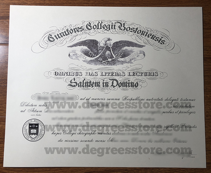 Boston College diploma Boston College diploma