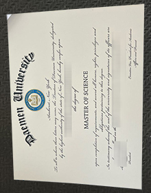 Daemen University diploma sample