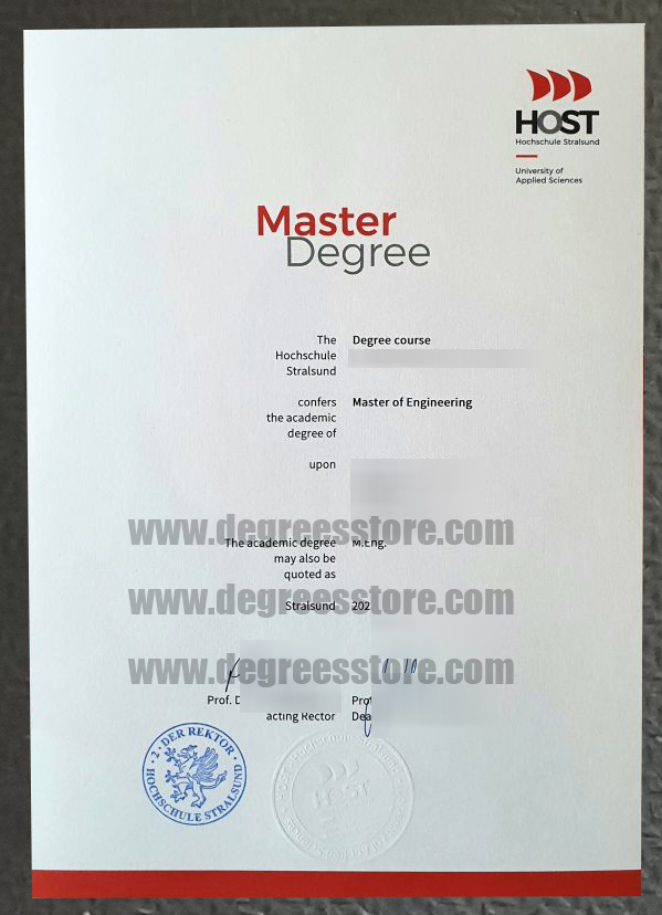 Hochschule Stralsund diploma