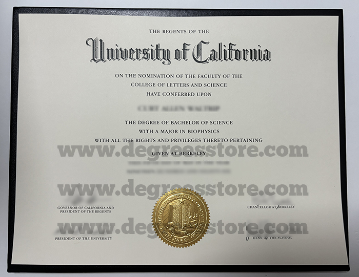 UC Berkeley diploma
