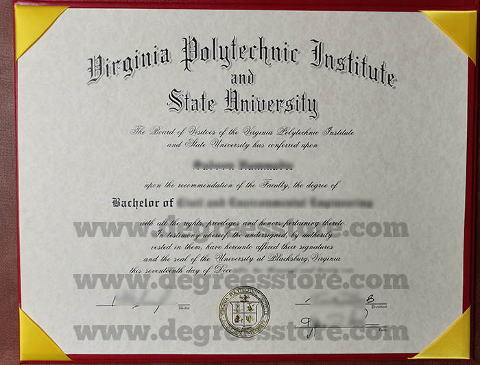 Virginia Tech diploma Virginia Tech diploma