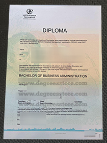 Hotelschool the Hague diploma