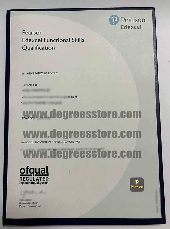 dexcel Functional Skills Level 2 Mathematics certificate (2)