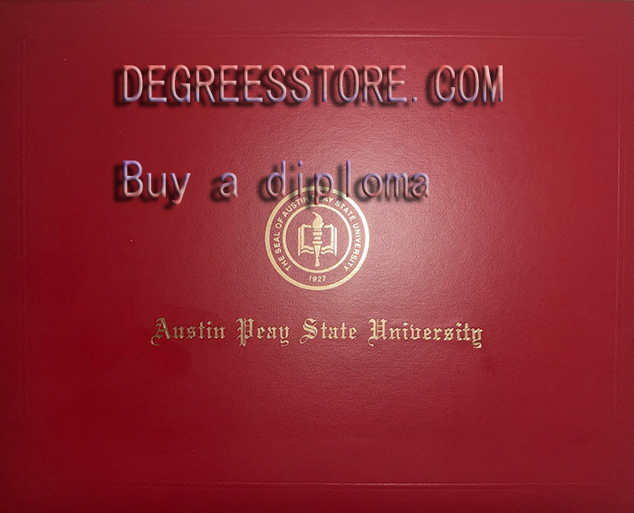 APSU degree cover