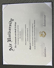 Air University diploma certificate
