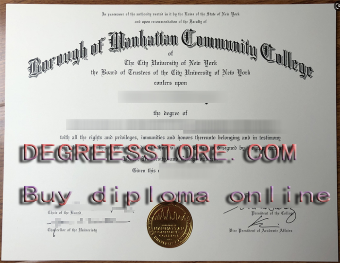 BMCC diploma BMCC diploma