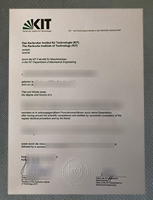 Karlsruher Institut für Technologie degree