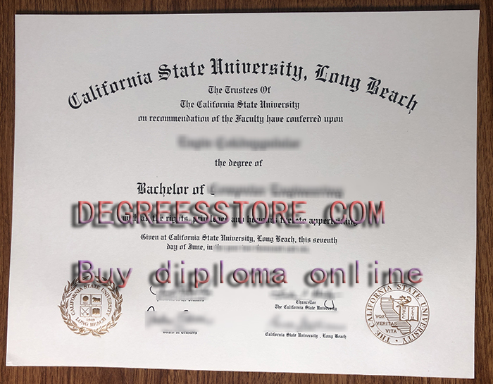 CSULB degree certificate CSULB degree certificate