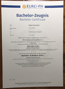 EURO-FH Urkunde