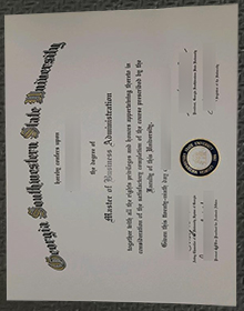 Georgia Southwestern State University diploma