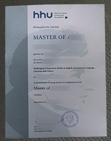 HHU Düsseldorf Urkunde