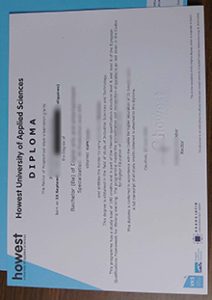 Hogeschool West-Vlaanderen diploma