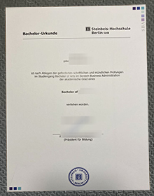 Steinbeis-Hochschule Berlin urkunde