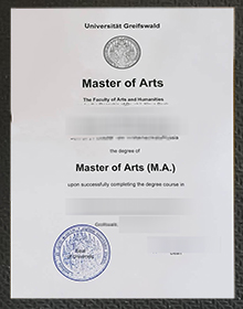 Universität Greifswald diploma
