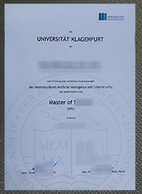 Universität Klagenfurt diploma