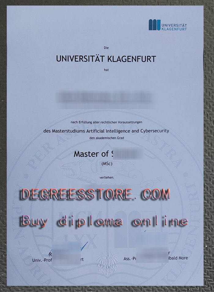 Universität Klagenfurt diploma Universität Klagenfurt diploma