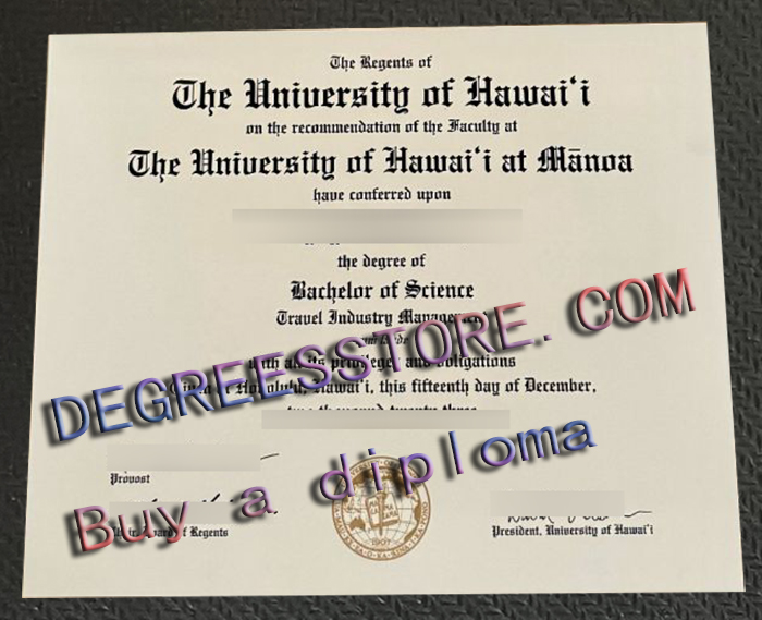 University of Hawaiʻi degree