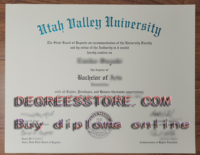 Utah Valley University diploma Utah Valley University diploma