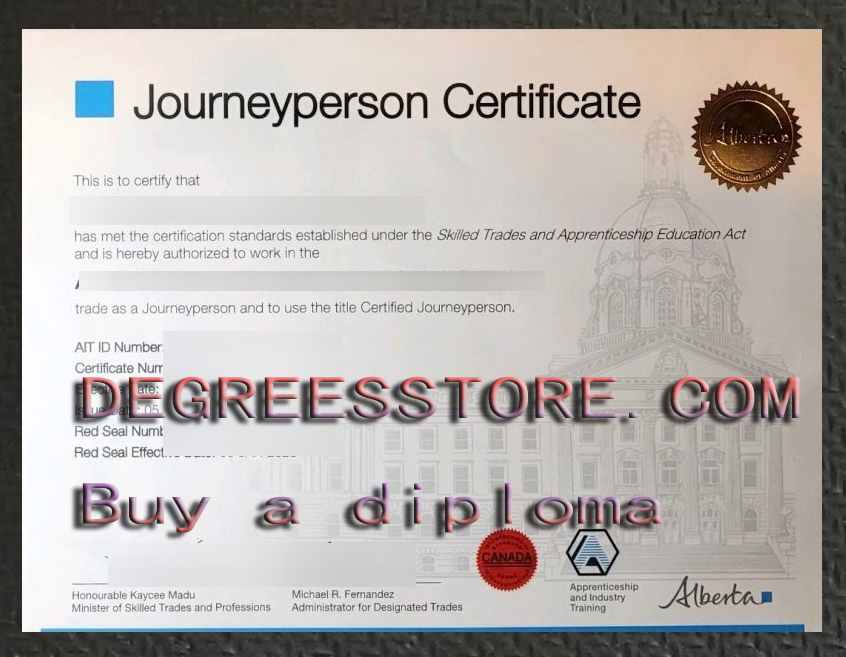 Alberta journeyman certificate Alberta journeyman certificate