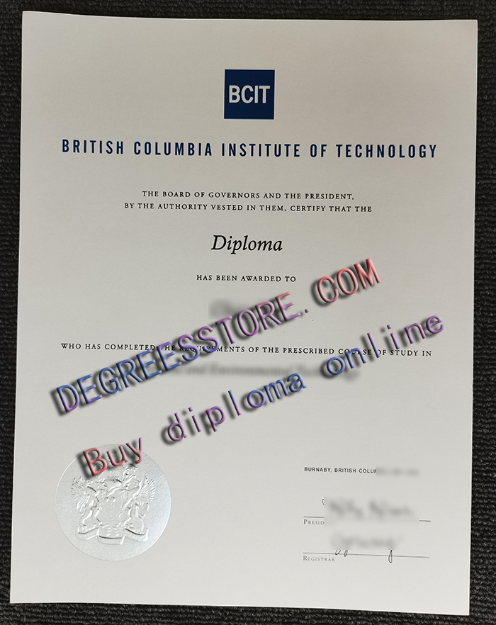 BCIT diploma BCIT diploma