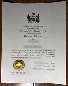 Dalhousie University diploma sample