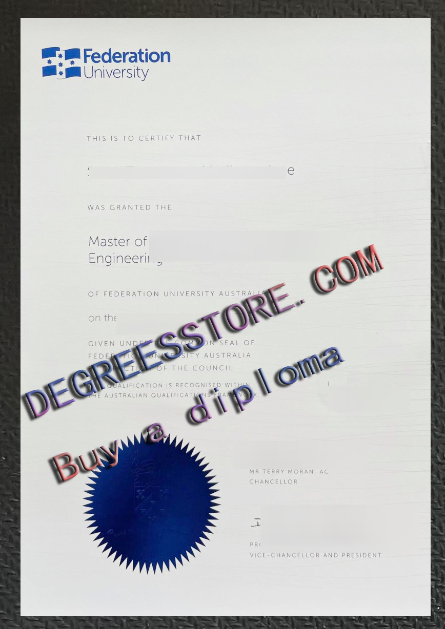 Federation University Australia degree Federation University Australia degree