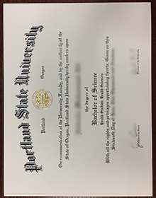 Portland State University degree, PSU diploma