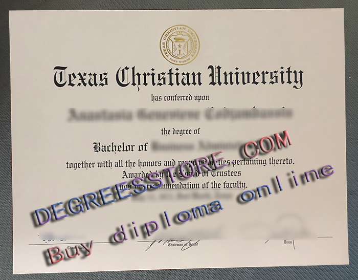 Texas Christian University Degree