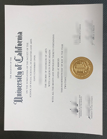 UC Merced degree, University of California, Merced diploma sample