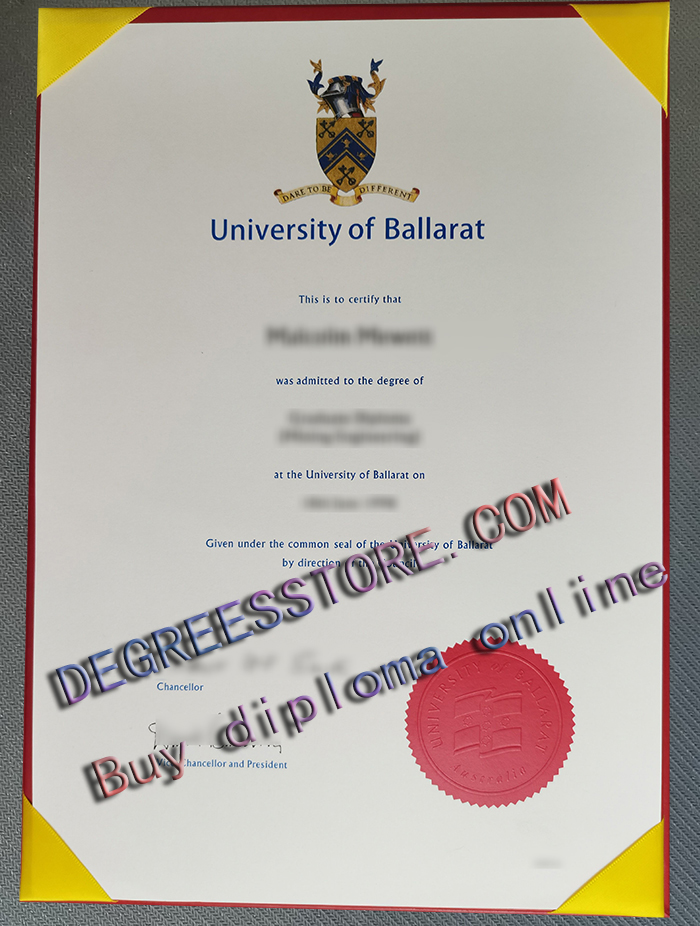University of Ballarat degree University of Ballarat degree