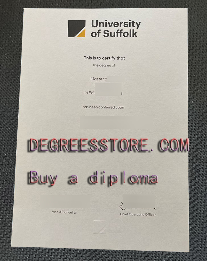 University of Suffolk degree University of Suffolk degree