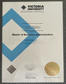 Victoria University degree sample