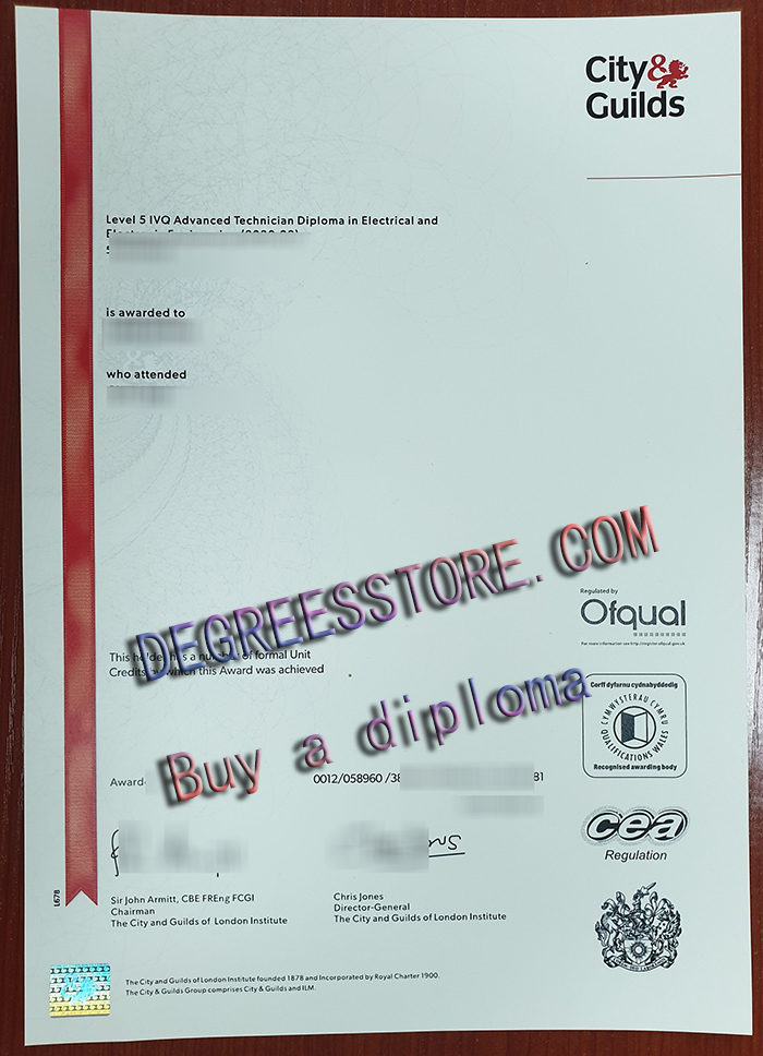 City Guilds level 5 IVQ Advanced Technician Diploma City Guilds level 5 IVQ Advanced Technician Diploma