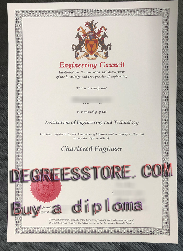 Engineering Council certificate