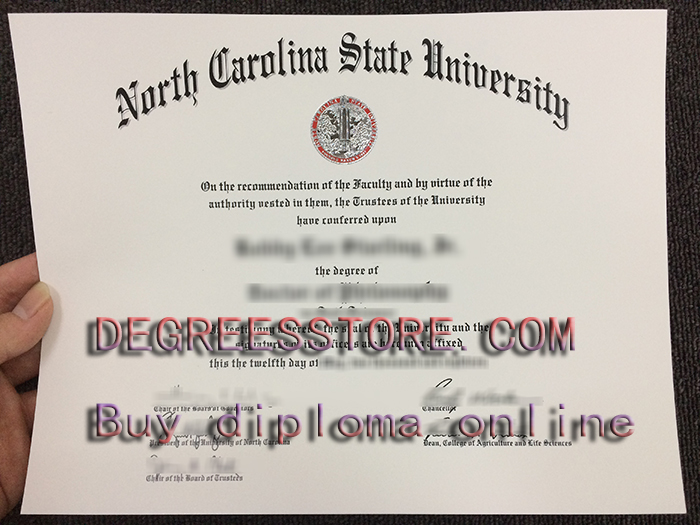 NC State diploma, North Carolina State degree NC State diploma, North Carolina State degree