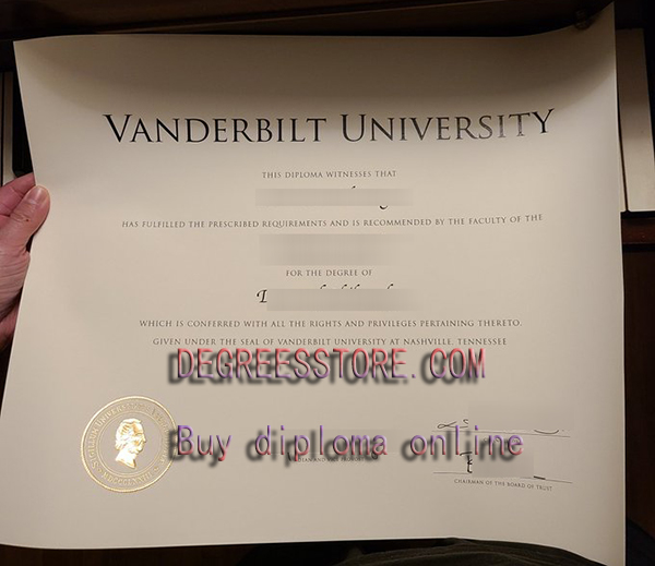 Vanderbilt University diploma Vanderbilt University diploma